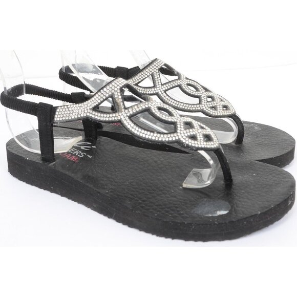 Skechers® Cali Meditation Evening Dew Women's 8 Yoga Foam Sandals Vegan - Picture 1 of 10